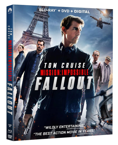 Mission: Impossible - Fallout (Blu-ray + DVD) Pre-Owned