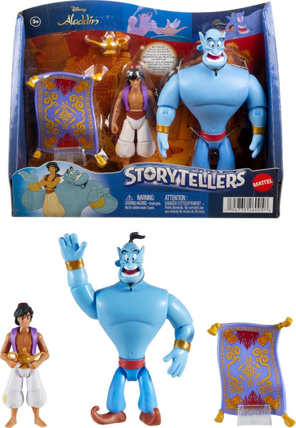 Storytellers: Disney Aladdin (Action Figures) (Mattel) NEW