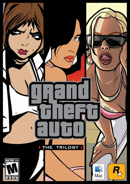 Grand Theft Auto: The Trilogy (PC Game) Pre-Owned: Disc, 3 Manuals, 3 Map/Posters, and Case