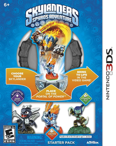 Skylanders: Spyros Adventure - Starter Pack (Nintendo 3DS) NEW