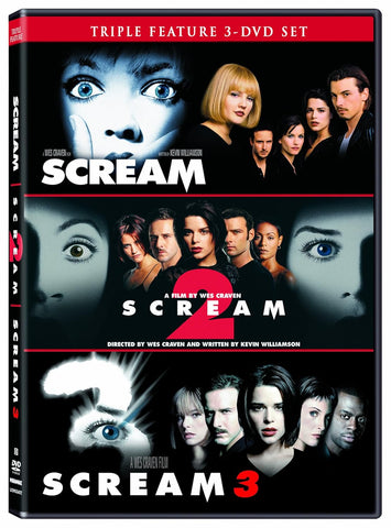 Scream / Scream 2 / Scream 3 (Triple Feature 3-DVD Set) (DVD) Pre-Owned