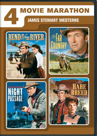 Bend of the River / The Far Country / Night Passage / The Rare Breed (DVD) Pre-Owned