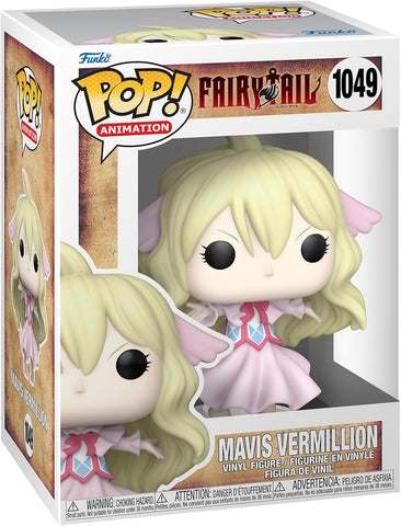 POP! Animation #1049: Fairy Tail - Mavis Vermillion (Funko POP!) Figure and Box w/ Protector