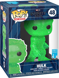 POP! Art Series #48: Marvel Studios - The Infinity Saga - Hulk (Funko POP!) Figure and Box w/ Protector