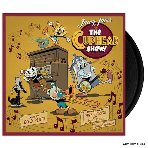 The Cuphead Show! 2xLP Viynl Soundtrack (iam8bit) NEW (◕‿‿◕｡) No Discounts