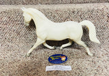 Breyer Reeves / White Dapple Trotting Horse / Approx. 8" x 12" / Pre-Owned / No Box / See Pictures