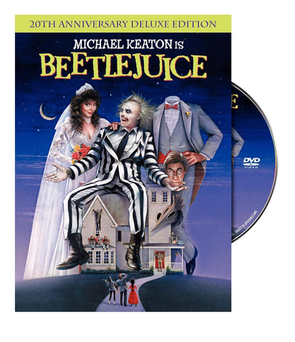Beetlejuice (20th Anniversary Deluxe Edition) (DVD) NEW