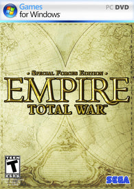 Empire Total War: Special Forces Edition (PC Game) Pre-Owned: 2 Discs, 1 DVD, Manual, Map, Poster/Planner, Art Booklet, Case, and Slipcover