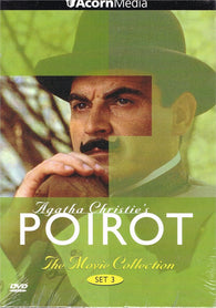 Agatha Christie's Poirot Movie Collection Set 3 (Peril at End House, Dumb Witness, Hercule Poirot's Christmas) (DVD) Pre-Owned