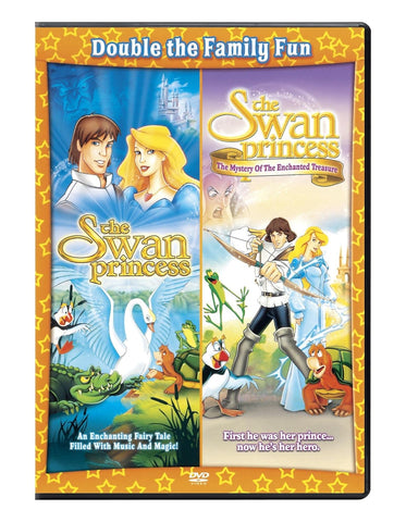 Swan Princess + Swan Princess III: Mystery of the Enchanted Treasure (DVD) Pre-Owned