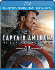 Captain America: The First Avenger (Blu-ray + 3D + DVD) Pre-Owned