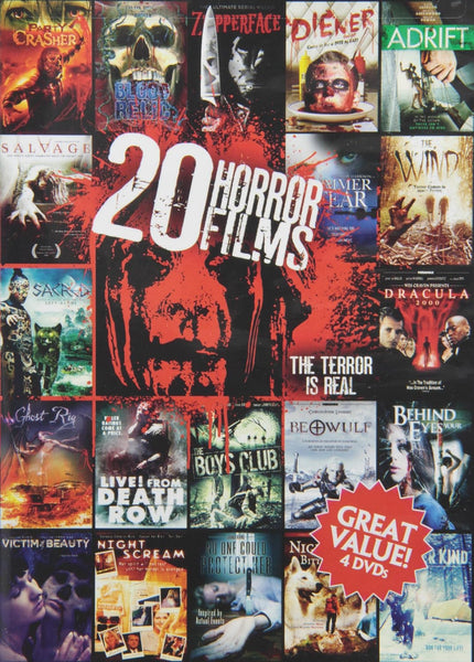 Horror Collection: 20 Films (DVD) Pre-Owned