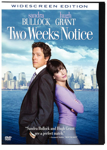 Two Weeks Notice (Widescreen) (DVD) NEW