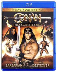 Conan: The Complete Quest (Conan the Barbarian / Conan the Destroyer) (Blu-ray) Pre-Owned