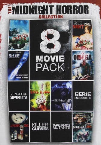 The Midnight Horror Collection Vol 1 (8 Movie Pack) (DVD) Pre-Owned