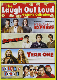 The Laugh Out Loud 4-Movie Collection: Pineapple Express / Superbad / Youth in Revolt (2010) / Year One (DVD) Pre-Owned
