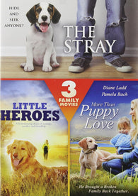 The Stray / Little Heroes / More Than Puppy Love (DVD) Pre-Owned