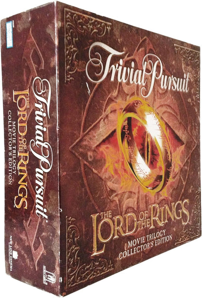 Trivial Pursuit: Lord of The Rings Movie Trilogy Collector's Edition (Parker Brothers) 2003 (Hasbro) (Horn Abbot) (Board Game) Pre-Owned w/ Ring