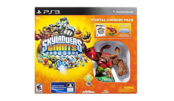 Skylanders Giants - Portal Owner's Pack (Playstation 3) Pre-Owned: Game, Tree Rex Figure, and Box