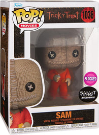 POP! Movies #1036: Trick 'r Treat - Sam (Flocked) (Spirit Exclusive) (Funko POP!) Figure and Box w/ Protector