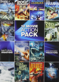 Action Movie Pack - 12 Movies (DVD) Pre-Owned