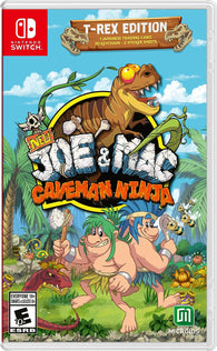 New Joe and Mac: Caveman Ninja - T-Rex Edition (Nintendo Switch) NEW