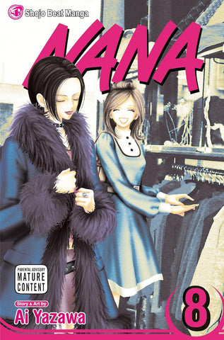 Nana: Vol. 8 (Ai Yazawa) (VIZ Media) (Shojo Beat Manga) (Paperback) Pre-Owned