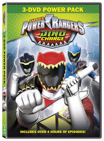 Power Rangers: Dino Charge (3 DVD Power Pack) (DVD) Pre-Owned