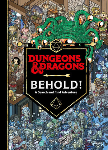 Dungeons & Dragons: Behold! A Search and Find Adventure [Hardcover] (Farshore) (Wizards of the Coast) NEW