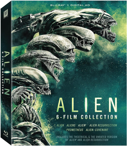 Alien 6-Film Collection (Blu-ray) Pre-Owned