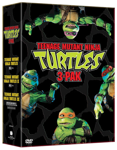 Teenage Mutant Ninja Turtles 3-Pak (DVD) Pre-Owned