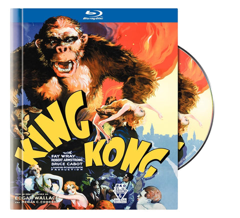 King Kong (Blu-ray) NEW w/ Book Style Case