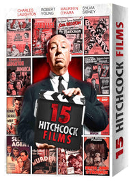 15 Hitchcock Films: The Lady Vanishes / Sabotage / Manxman / Blackmail /Jamaica Inn / and more (DVD) NEW