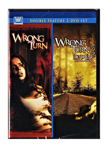 Wrong Turn / Wrong Turn 2 - Dead End Unrated (DVD) Pre-Owned