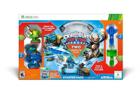 Skylanders Trap Team - Starter Pack (Xbox 360) Pre-Owned: Game, 2 Figures, 2 Traps, and Portal