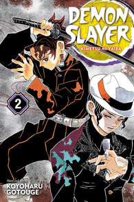 Demon Slayer: Kimetsu no Yaiba - Volume 2 [Koyoharu Gotouge] (Viz Media) (Shonen Jump) (Paperback) Pre-Owned