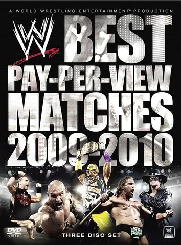 WWE: Best Pay-Per-View Matches of 2009-2010 (DVD) Pre-Owned