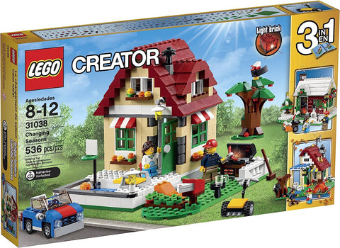 Creator: Changing Seasons (3 in 1) (31038) 536 Pieces (Lego Set) NEW