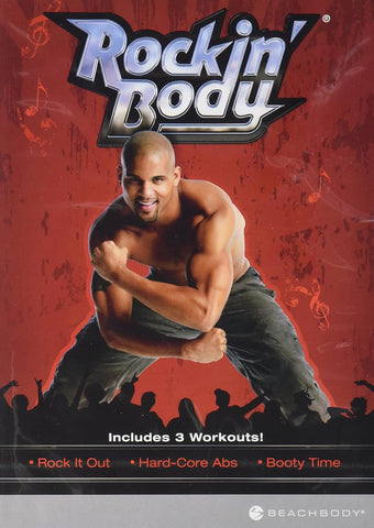 Rockin' Body: Rock It Out / Hard-Care Abs / Booty Time (Beachbody) (DVD) NEW