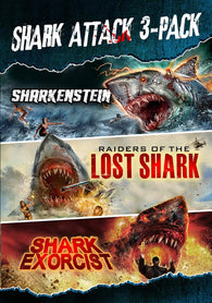 Shark Attack 3-Pack: Sharkenstein / Raiders of the Lost Shark / Shark Exorcist (DVD) Pre-Owned