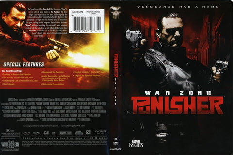 Punisher War Zone (2009) (DVD) Pre-Owned