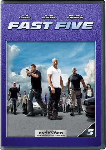 Fast Five (Extended Edition) (DVD) Pre-Owned