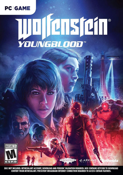 Wolfenstein YoungBlood (PC Game) NEW (Disc Not Included)