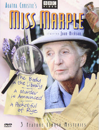 Miss Marple: The Body in the Library / A Murder Is Announced / A Pocketful of Rye (DVD) Pre-Owned