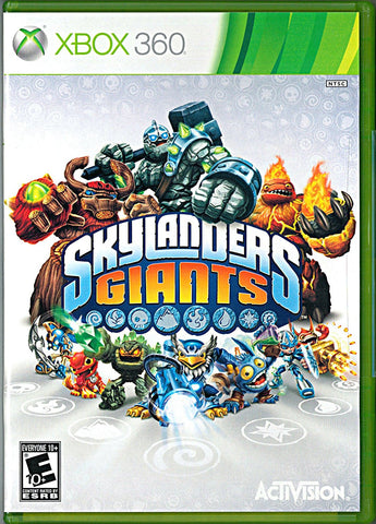 Skylanders: Giants (Game Only) (Xbox 360) Pre-Owned: Game, Manual, and Case