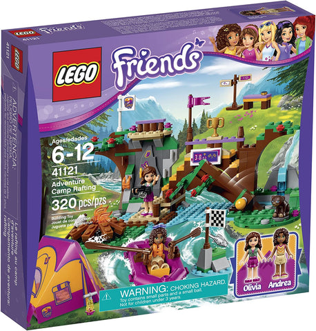 Friends: Adventure Camp Rafting (41121) 320 Pieces (Lego Set) NEW