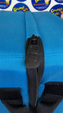Carrying Case - Blue - Organizer (Amiibo) Pre-Owned: Case Only (Zipper Pulls Glued/Broken)