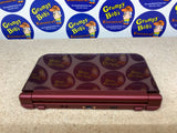 System - New Red (New Nintendo 3DS) Pre-Owned w/ Stylus, Manual, AR Cards, Cardboard Insert, and Box (Matching Serial Number) (As Pictured)