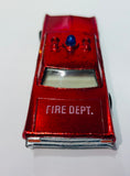 1968 Mattel, Inc. / USA / Hot Wheels Redline / Fire Dept. FIRE CHIEF CRUISER / Marked: U.S. & Foreign Pat. Pending / Pre-Owned - No Package / See Pictures