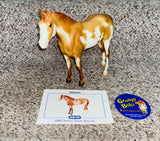 Breyer Molding Co. USA / INDIANA / #701002 / 2002 Spring Show Special Ed. Model / Was Only Available Feb.-July 2002 / Includes COA / See Info in Listing / Approx 8 1/2" x 9 1/2" / Pre-owned / No Box / See Pictures